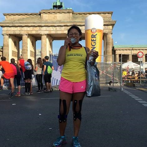 Sarita ran the Berlin Marathon for Farm Africa in 2016, raising £225 to support our work.