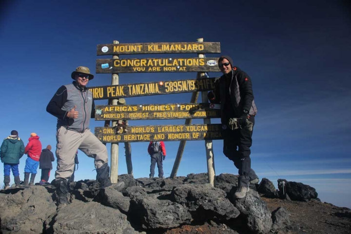 Farm Africa supporter Malcolm Dent and his son summitted Mount Kilimanjaro in July 2016. And if that wasn't impressive enough, they also raised a huge £500 for our work in eastern Africa, including a generous donation from Malcolm's employers, Booker Tate. 