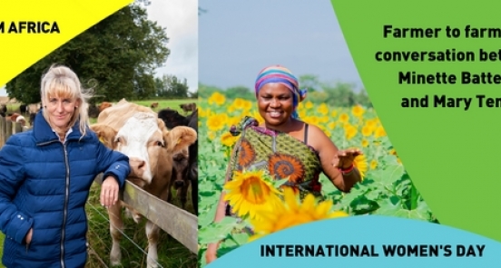 International Women's Day 2023 - Farmer to farmer: a conversation between NFU President Minette Batters and Mary Temu