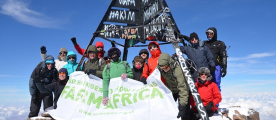 Summit triumph for Toubkal team