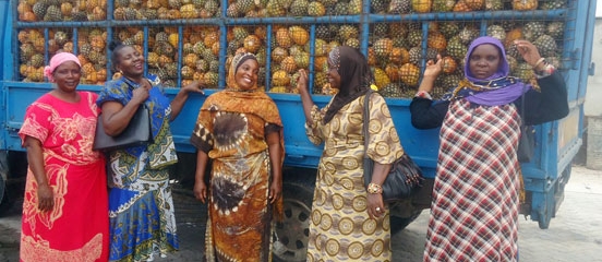 Pineapple farmers double profits in Tanzania