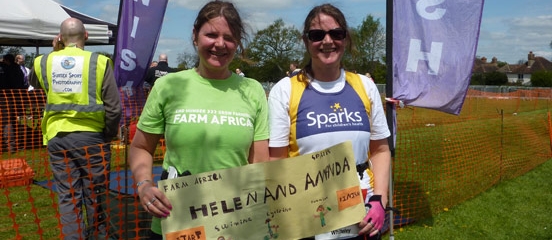 Triathlon triumph for Farm Africa volunteer
