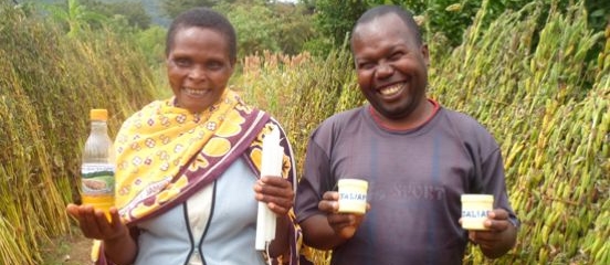 Postcard from Tanzania: sesame oil body gel enriching villagers