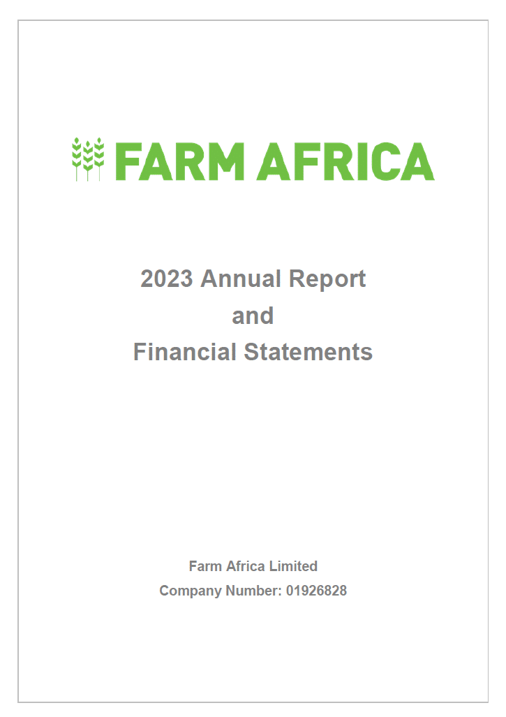 Annual Report and Financial Statements 2023 - Farm Africa