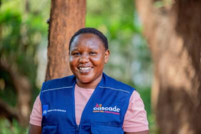 Betty Napeyok, Moroto District Facilitator for Farm Africa and CARE International's CASCADE project in Karamoja, Uganda.