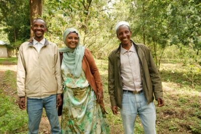 Coffee producers in the Bale Eco-region of Ethiopia.