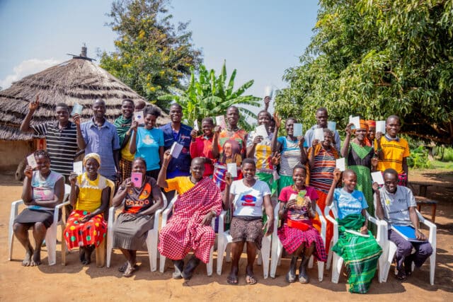 A Village Savings and Loan Associations group, in Napak district, Uganda.
