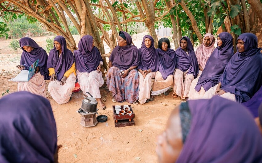 Atota Village Savings and Loan Association (VSLA), one of the 118 VSLAs established through Farm Africa's Forests for Sustainable Development programme in Ethiopia.